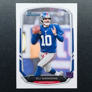 Eli Manning - 2013 Bowman #10